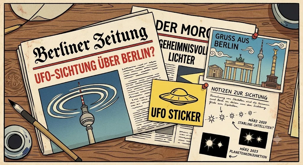 Overview image for Is Berlin Really a UFO Hotspot?