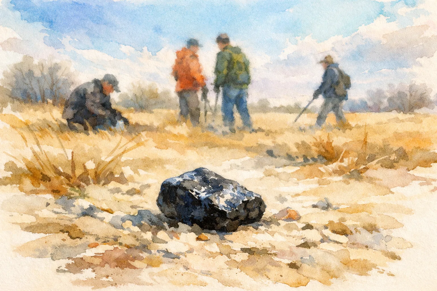 Overview image for The Meteorite That Looked Like a Mystery
