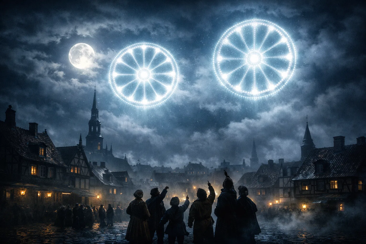 Overview image for Were Hamburg's Glowing Wheels Ever a UFO?
