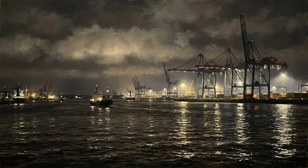 Overview image for Why Hamburg's Harbour Makes Strange Lights Stranger