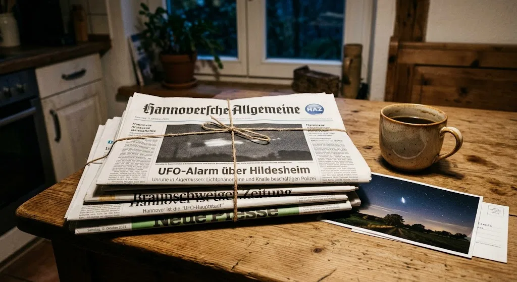 Overview image for How Headlines Turn Lights Into UFO Stories
