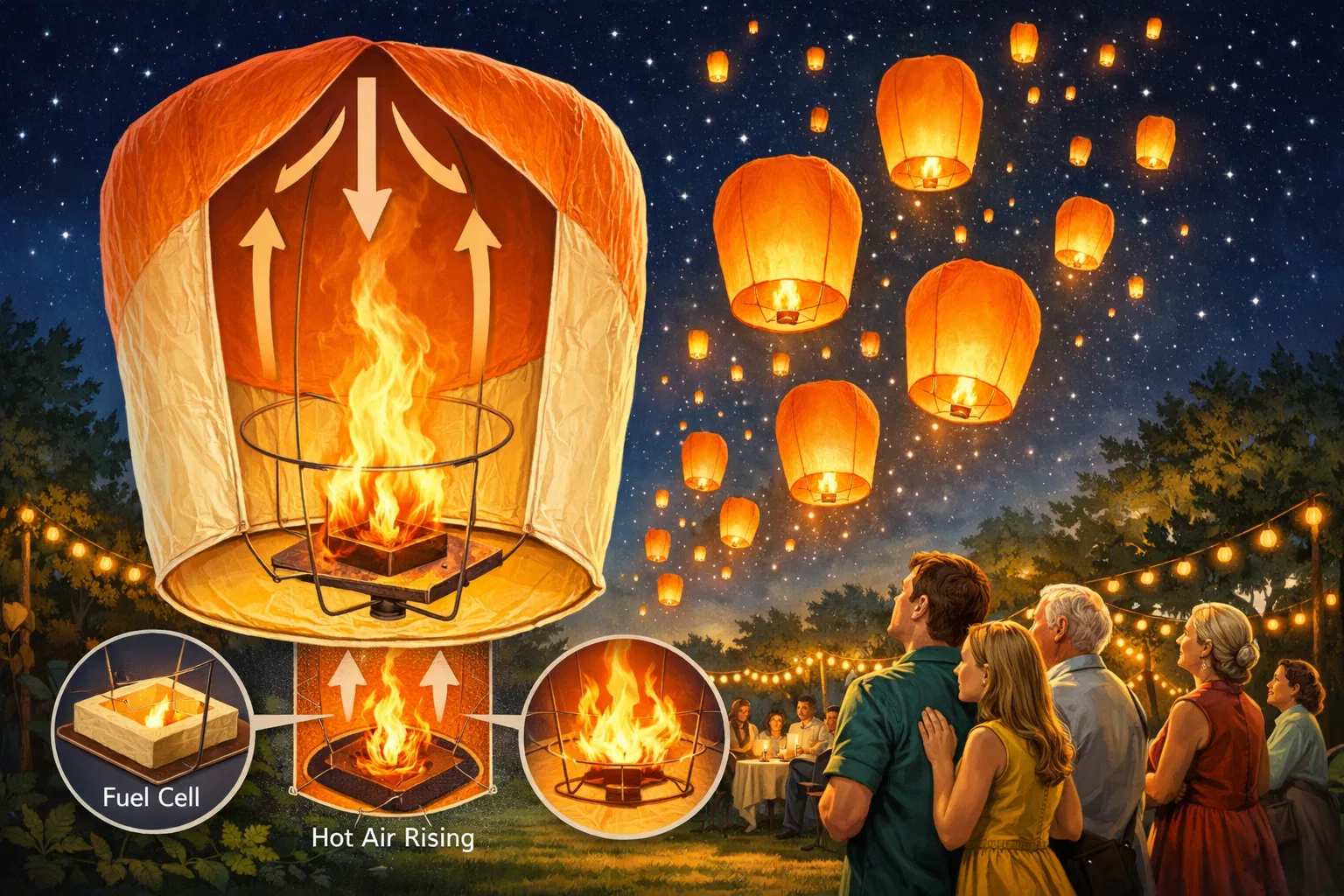 Overview image for Why Orange Lights Often Become UFOs