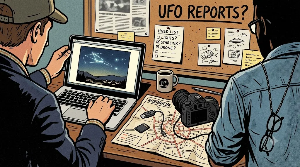 Overview image for How Local News Turns Lights Into UFO Stories