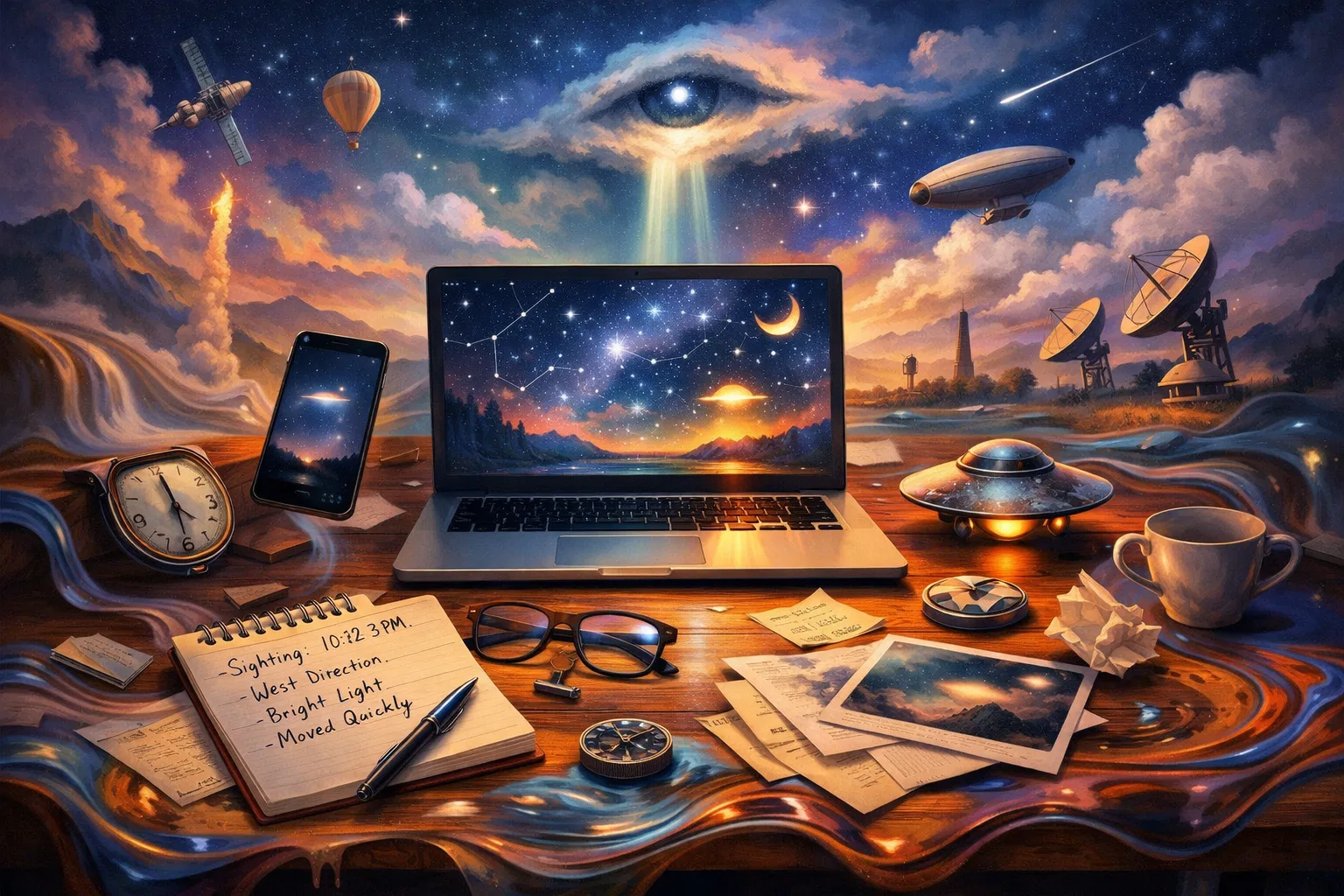 Overview image for How German UFO Reports Get Checked