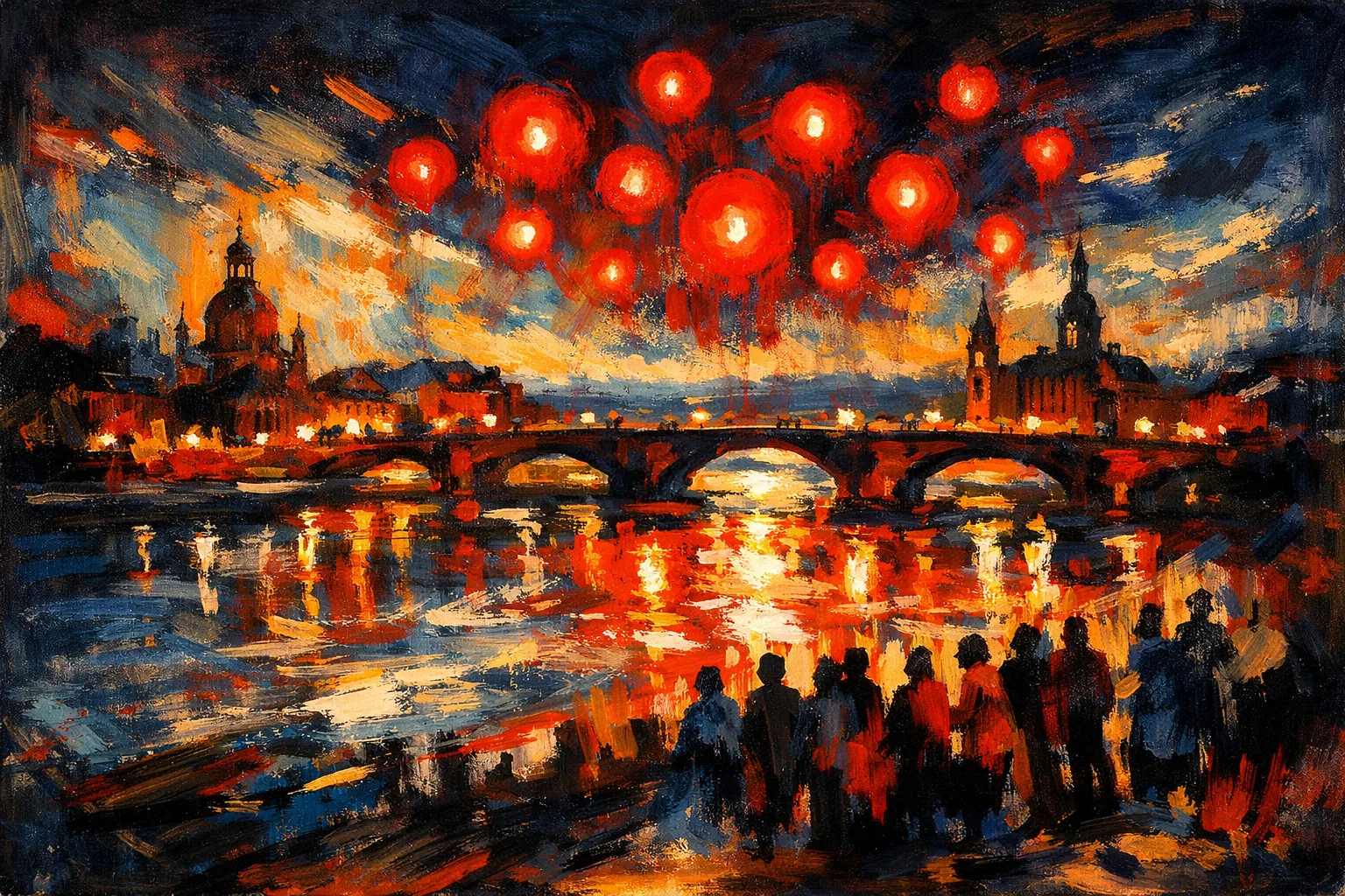 Overview image for What Were the Red Lights Over Dresden?
