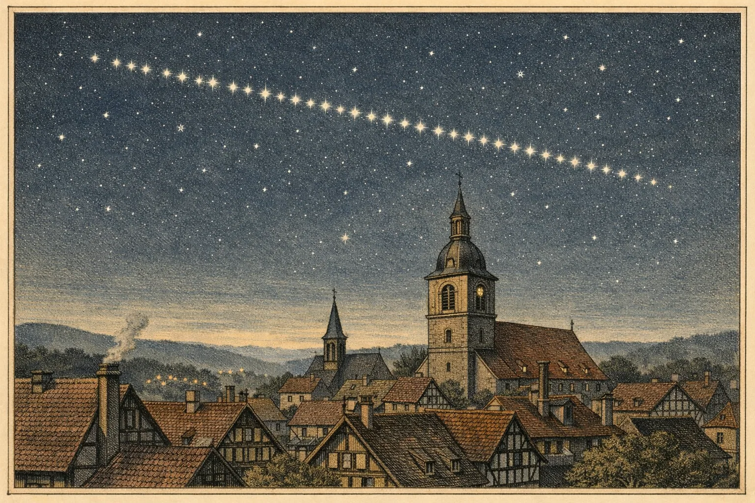Overview image for When a UFO Is a Satellite Train