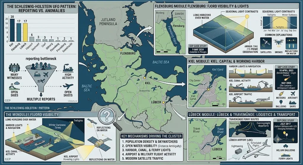 Overview image for Why Do Reports Cluster Around Kiel, Flensburg and Lubeck?