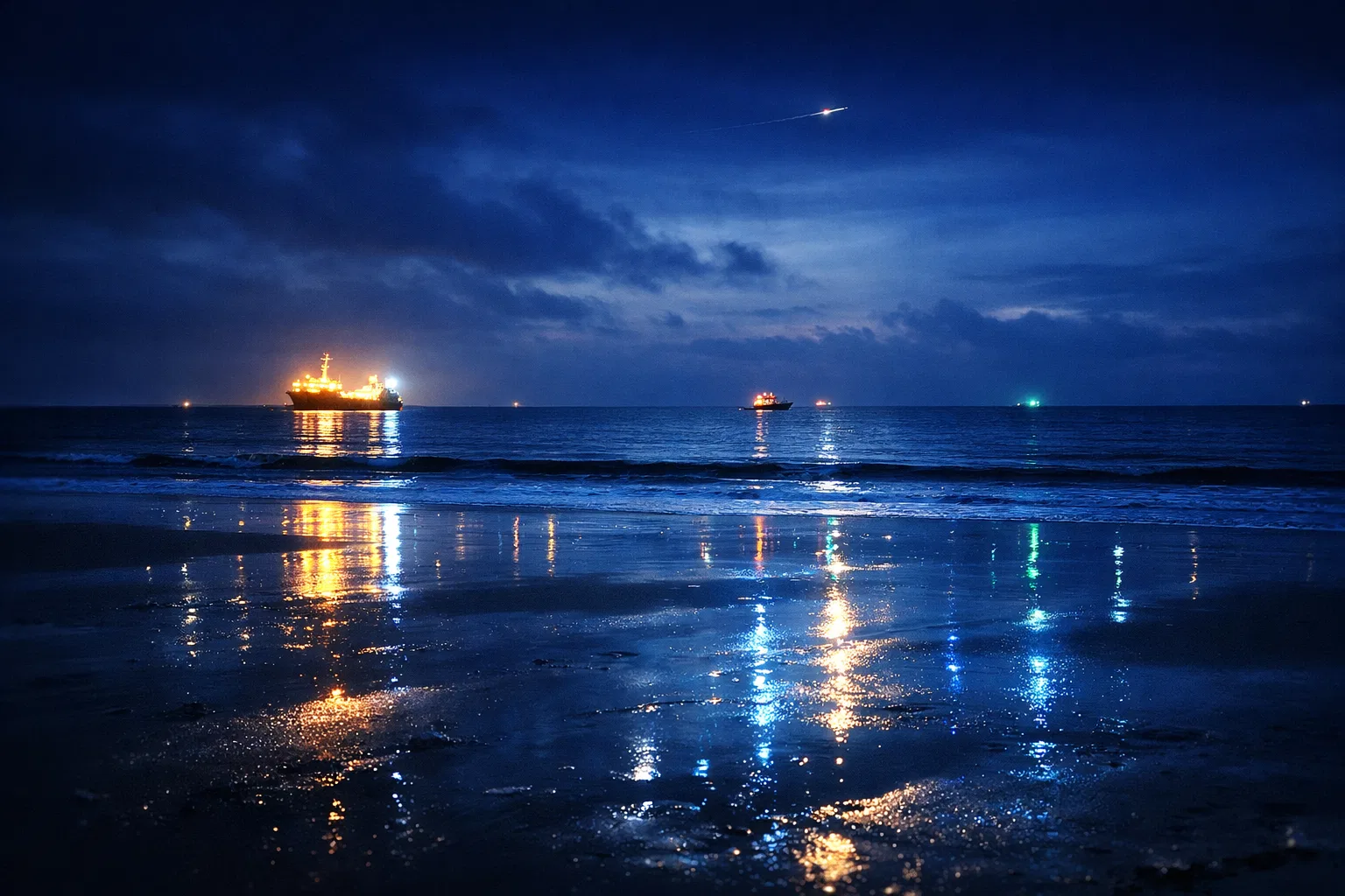 Overview image for Why Coastal Lights Look Stranger Over Open Water