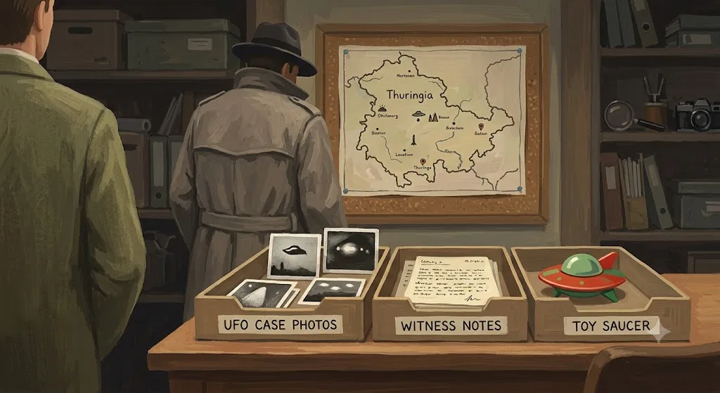 Overview image for Which Thuringian UFO Cases Hold Up?