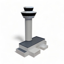 Listing image for Airport ATC Air Traffic Control Tower Diorama Model 1:400 Scale White Stansted