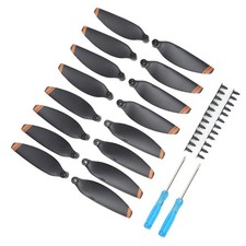 Listing image for 4 Pairs Drone Propellers Replacement Low Noise Quick Release Blades Props Compat
